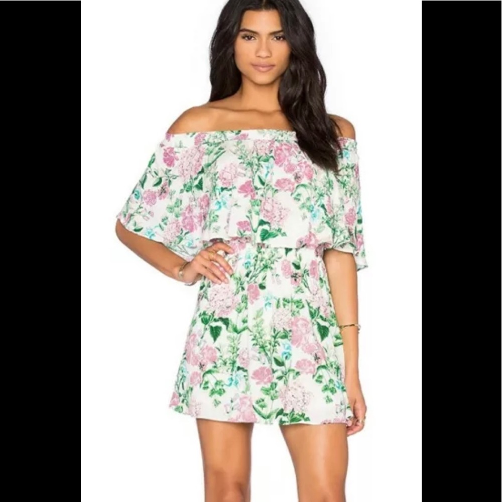 Show me your Mumu casita mini dress in poppies